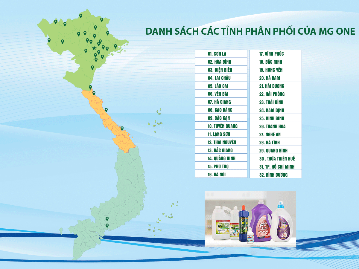 Bản đồ phân phối – CÔNG TY BẢO AN